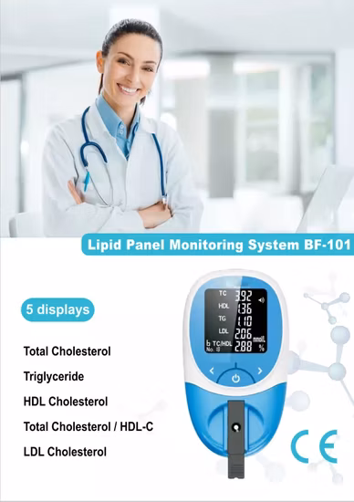 4 in 1 Lipid Analyzer Cholesterol Monitor Low