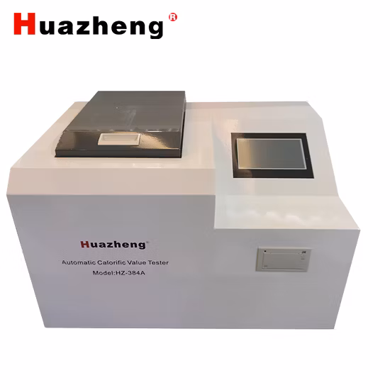 High Quality Automatic Calorific Value Testing Equipment Oxygen Bomb Calorimeter